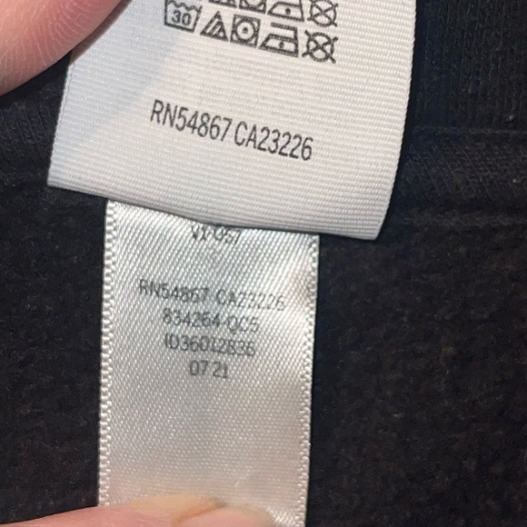 PINK Cropped Cowl Neck Oversize Sweatshirt - Picture 6 of 9